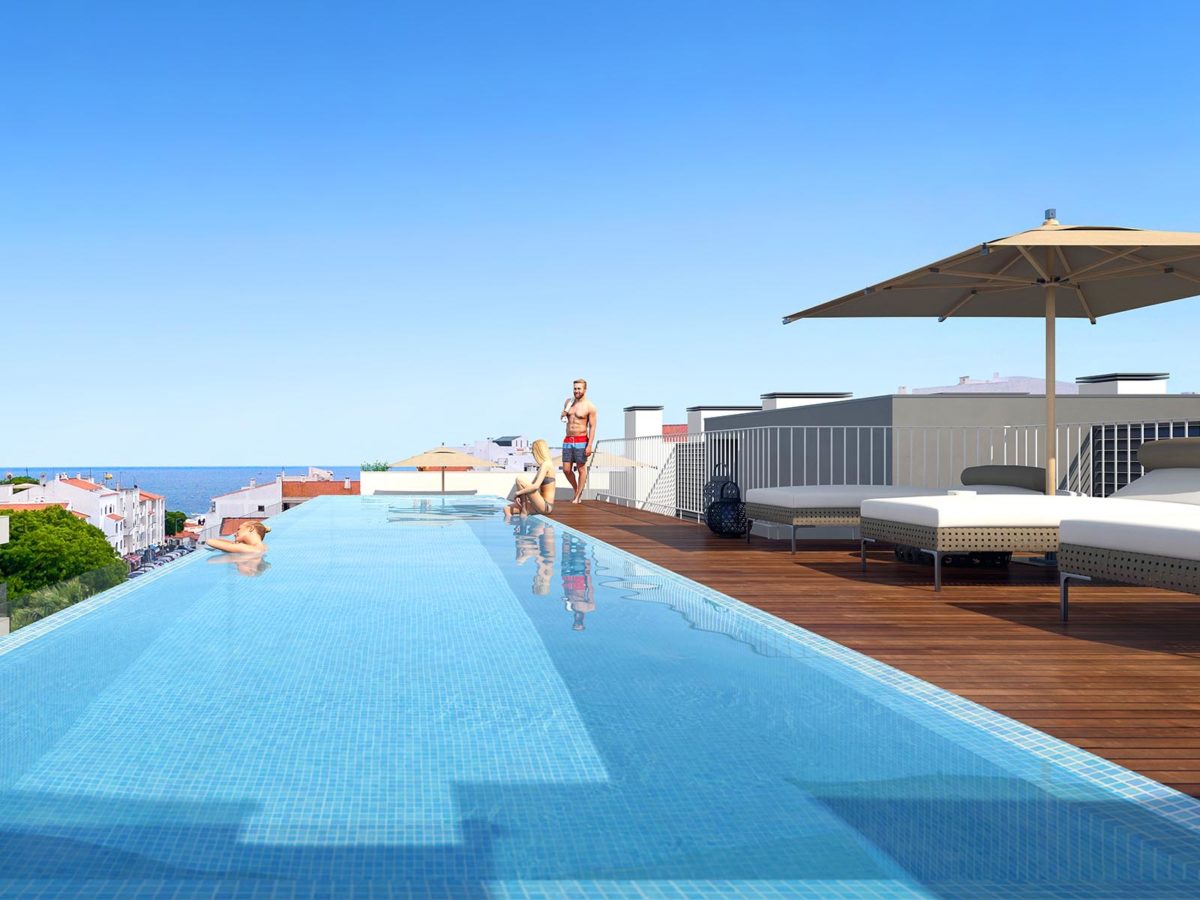 Seaside apartment for sale in Albufeira in Portugal, new build, 3