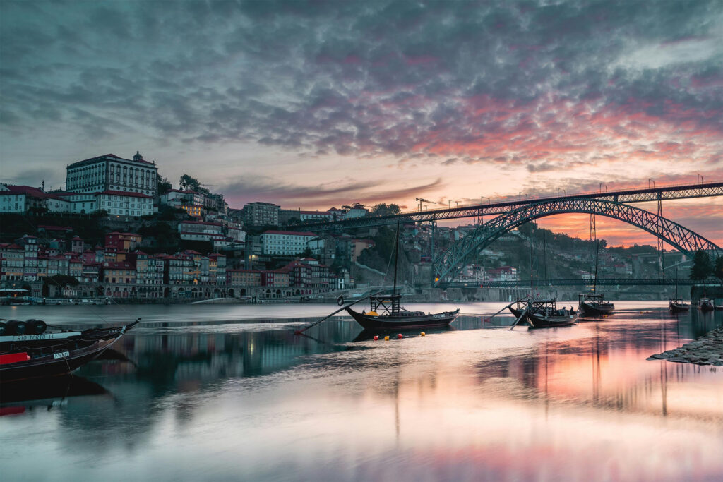 Vue panoramique de Porto, Portugal