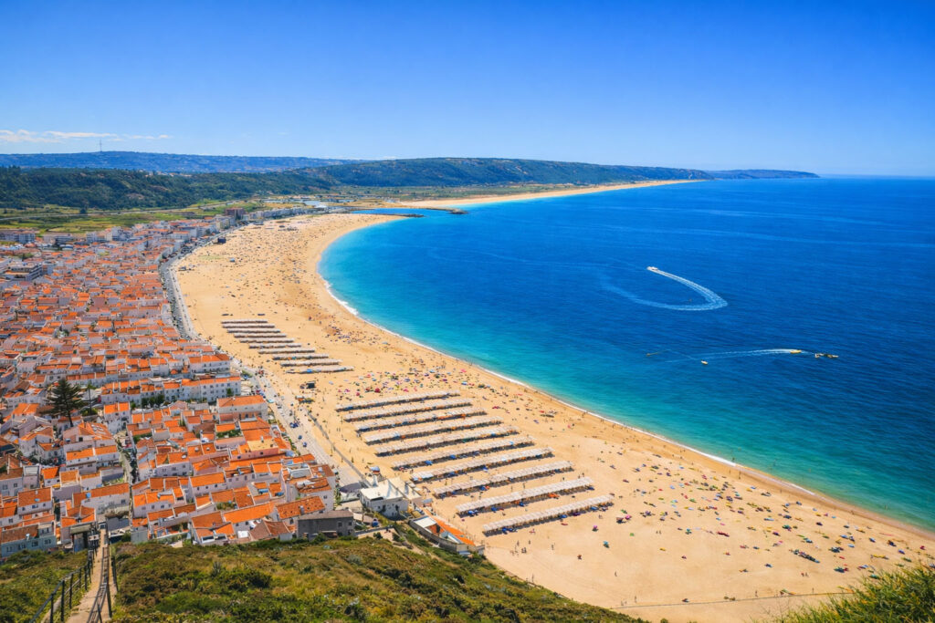 Plage de Nazaré, Côte d'Argent